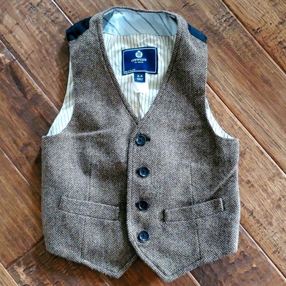 Crewcuts Vest Size 4-5
